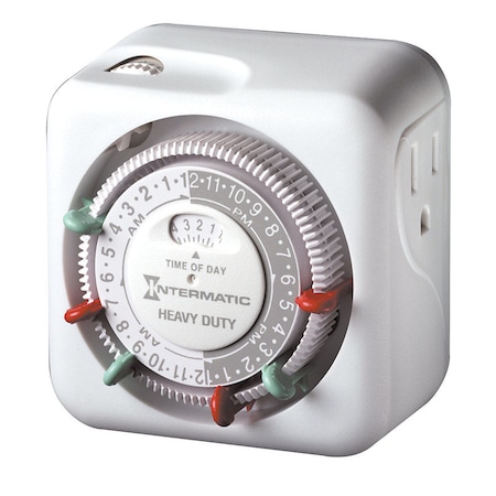 Intermatic Intermatic Indoor Plug In Timer 125 V White TN311K